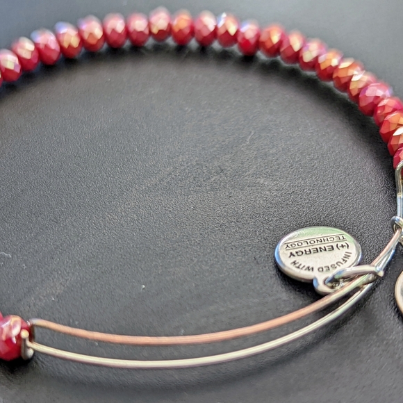 Alex & Ani Brilliance Red Bracelet - Picture 5 of 5